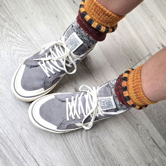 Vans Shoes - Vans | SK8-HI 138 Decon SF gray corduroy indie skateboard sneakers | WMS 6